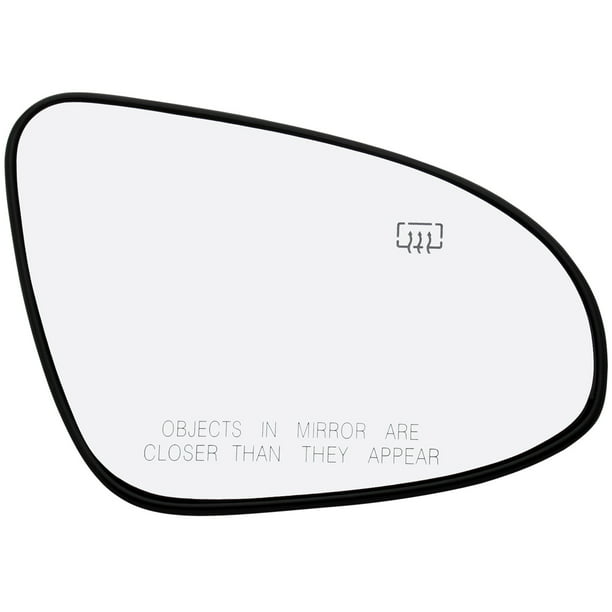 Passenger Side Rear View Mirror Glass Replacement Right Hand Fits 2014 2015 2016 2017 2018 2019 Toyota Corolla by exactafit 8174R Adhesive Install 